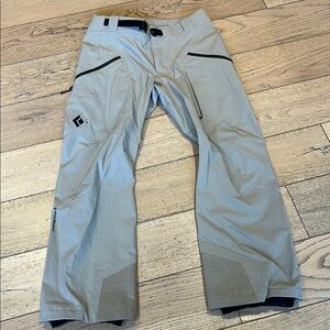 Men's Sand Black Diamond shell pants